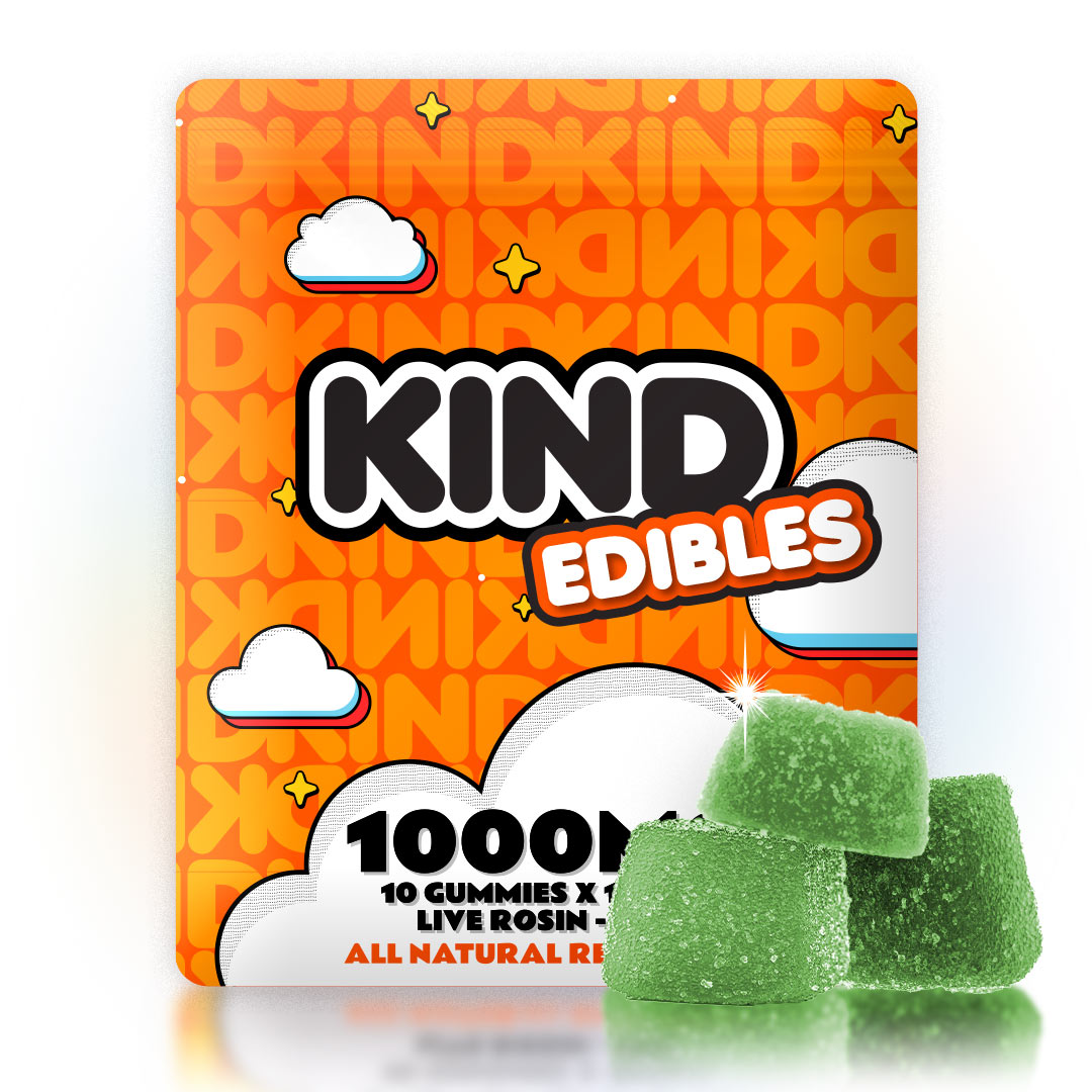 1000mg - Green Apple HHC Gummies (Hybrid)