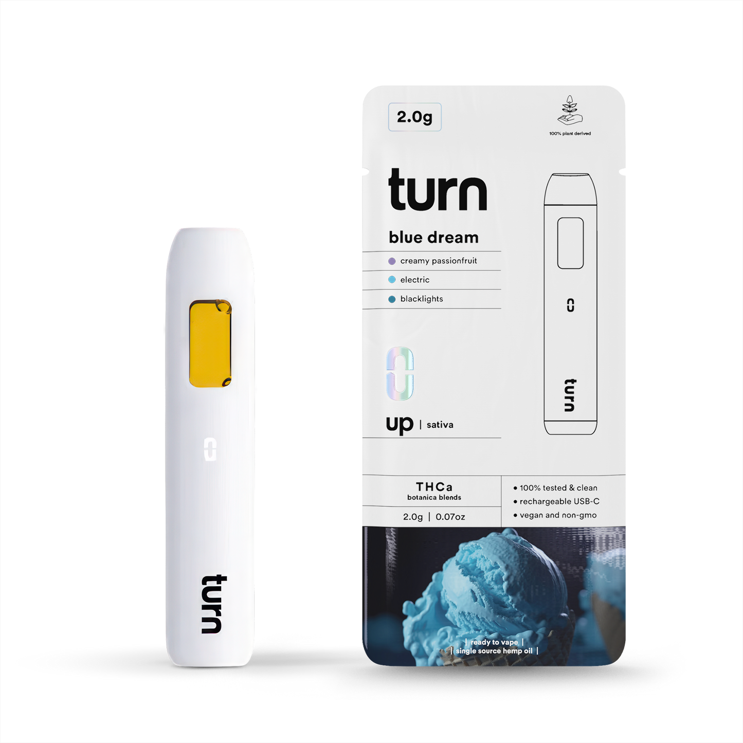 Turn - 2G THCa Blue Dream (Sativa)