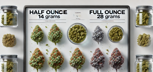 How Much Is A Half Ounce Vs. An Ounce Of Cannabis?
