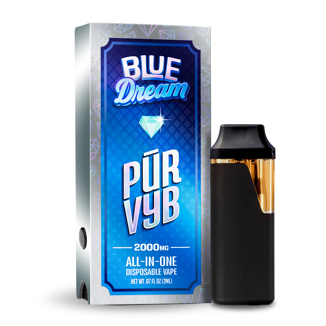 PUR VYB - 2G THCa Live Resin - Blue Dream (Sativa)