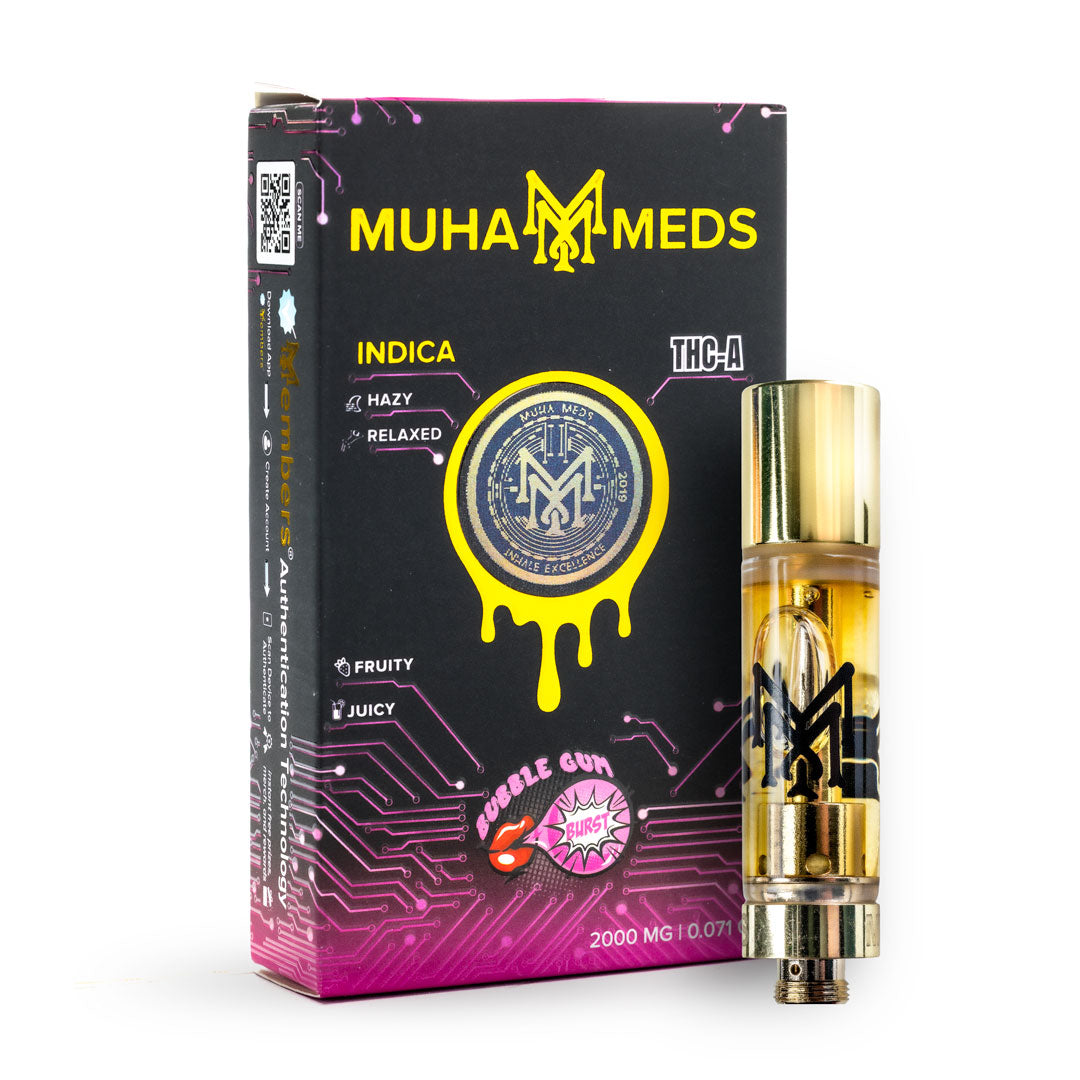 MUHA Meds THCa 510 Cartridge - 2G Smoke Kind MUHA Meds THCa 510 Cartridge - 2G Smoke Kind