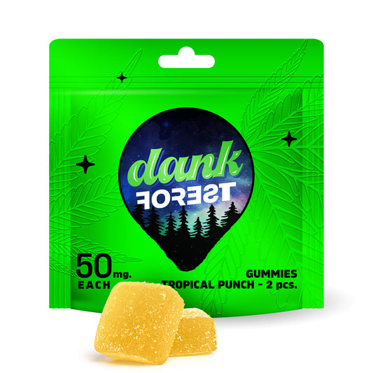 Dank Forest - Tropical Punch Gummy - 100mg