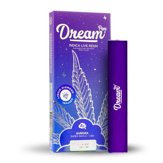 Dream Pen - Indica Live Resin & CBN - 1g Disposable