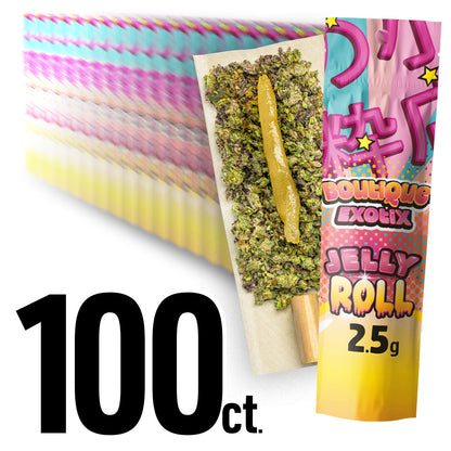 Jelly Roll - 2.5g 100 PACK - Pre Roll Bulk
