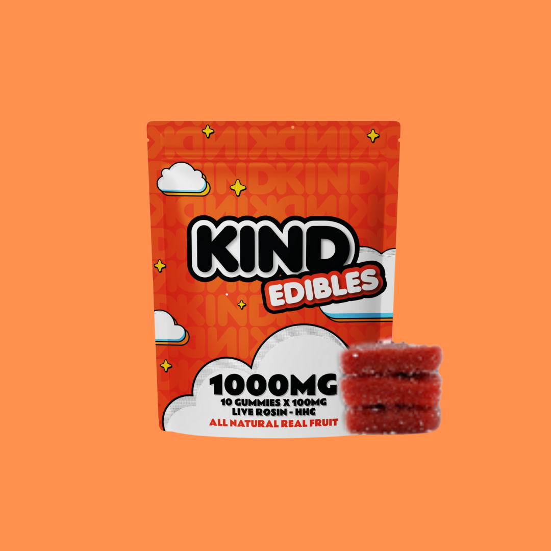 KIND Marionberry - 1000mg HHC Gummies (Indica)