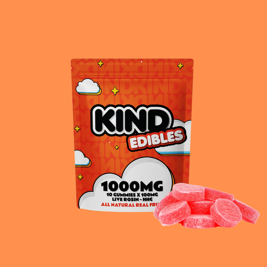 KIND Strawberry - 1000mg HHC Gummies (Sativa)