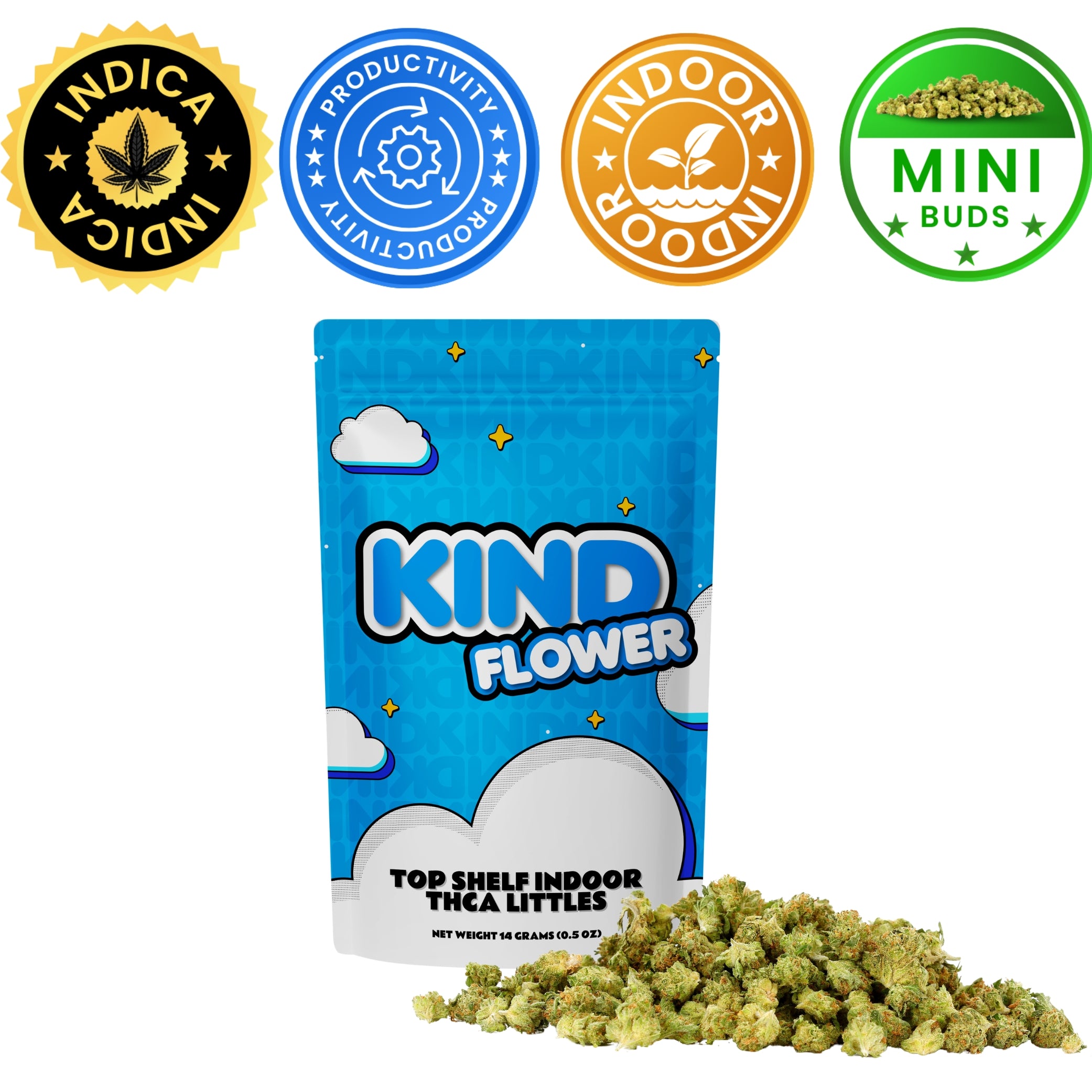 OG Kush - 14 Grams - Minis (Indica) – Smoke Kind