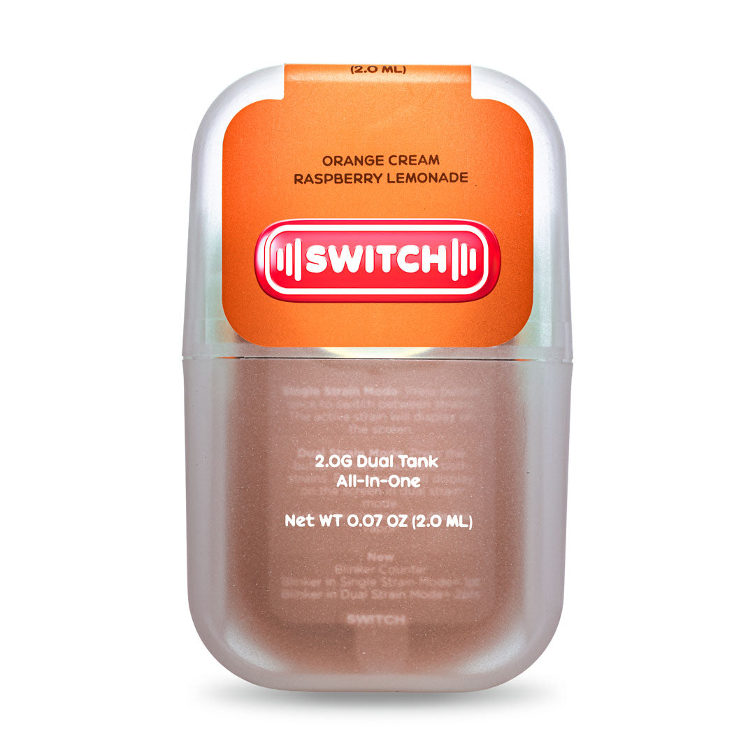 Switch - 2G Orange Cream/Raspberry Lemonade Smoke Kind Switch - 2G Orange Cream/Raspberry Lemonade Smoke Kind
