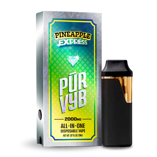 PUR VYB - 2G THCa Live Resin - Pineapple Express (Sativa)