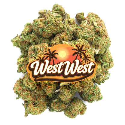 West West Brand - Raspberry Kush - 14 Grams - Indica