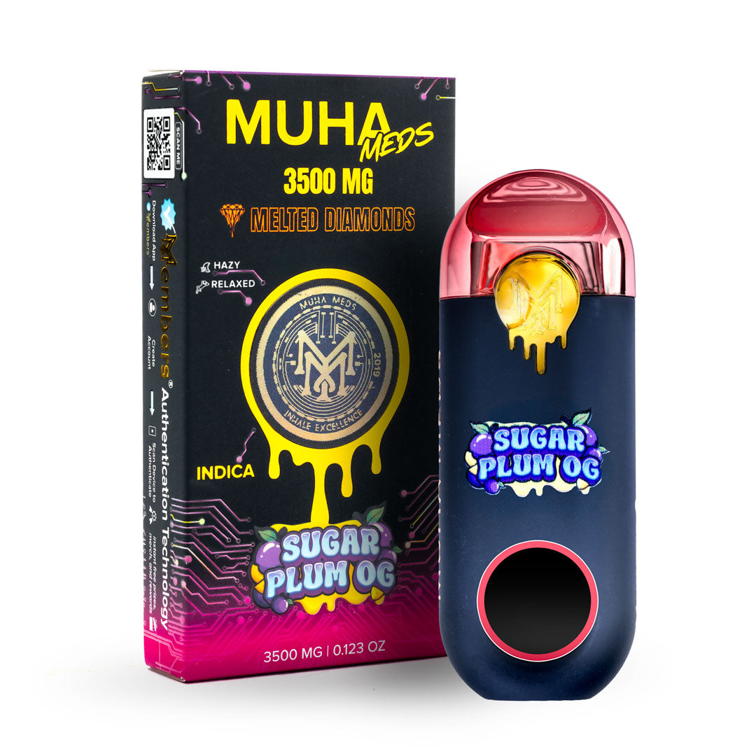 MUHA Meds - 3.5g Melted Diamonds Vape Smoke Kind MUHA Meds - 3.5g Melted Diamonds Vape Smoke Kind