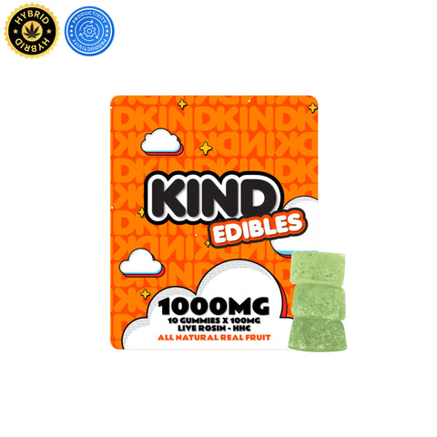 KIND Apple - 1000mg HHC Gummies (Hybrid)