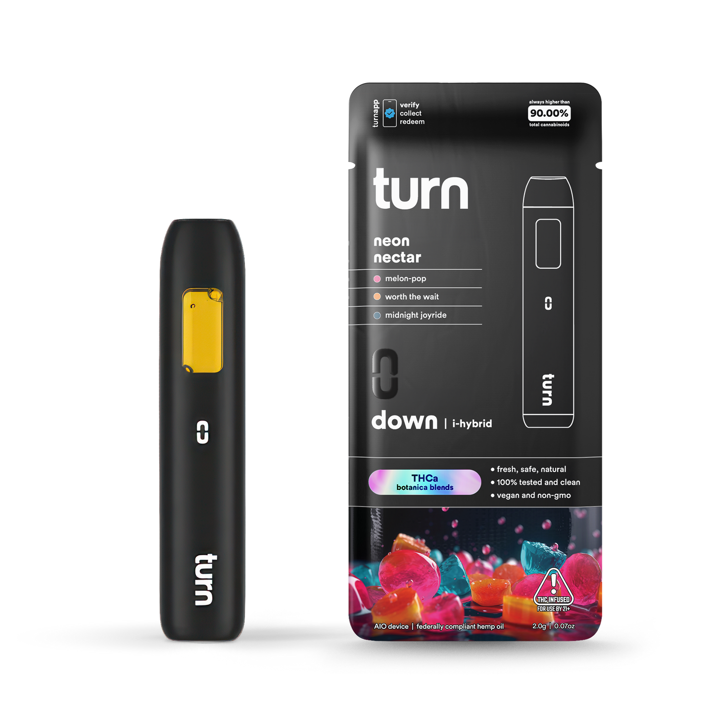 Turn - 2G THCa Neon Nectar - Indica